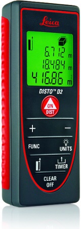 Misuratore laser Leica Disto D2